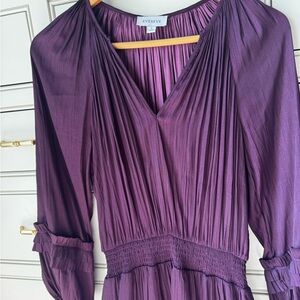 Evereve Pleated Maxi Dress